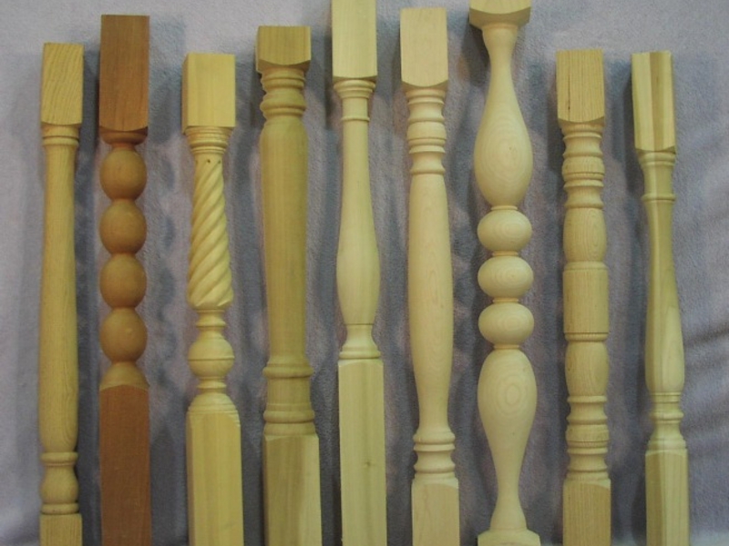 Изготовление балясин из дерева