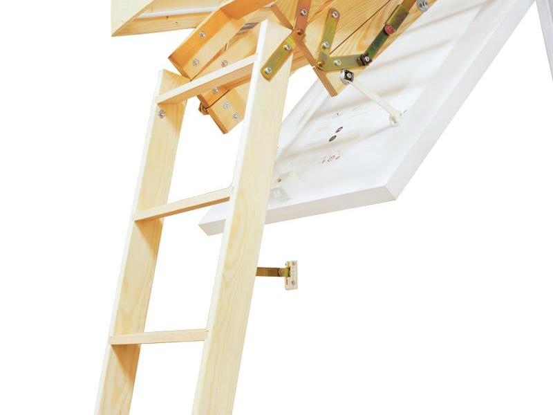 Леруа Мерлен чердачные классические деревянные лестницы