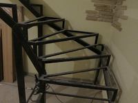 Железная конструкция лестницы