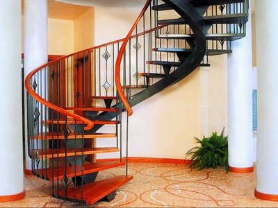 Лестницы на второй этаж в частном доме своими руками: схема, монтаж, примеры