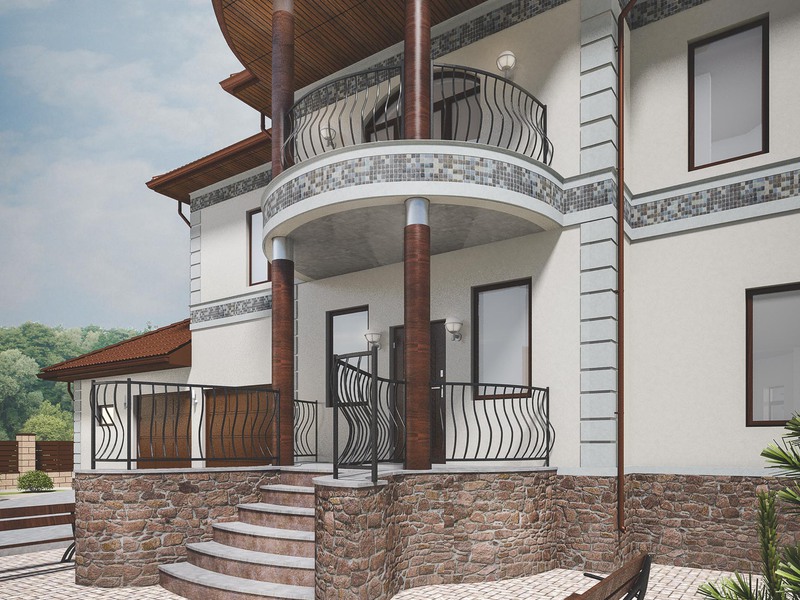 В частных домах используют бетонные, металлические, деревянные лестницы.