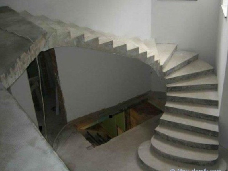 Вид лестниц из бетона раствор цементный м100 пропорции